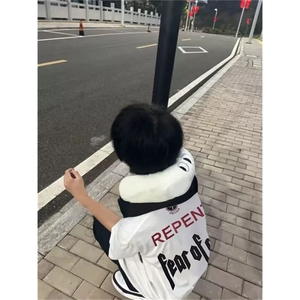 网络图现货!宽松短袖T恤嘻哈个性时尚潮T恤RBT7018-P44