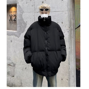 百搭标准拉链青少年潮红加厚棉服冬季潮流时尚MM262图片