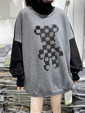 高货烫钻加绒卫衣巨爆，女装卫衣/绒衫，雪儿伊秀