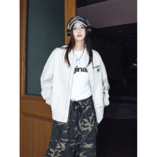F6013女短款卡其色
