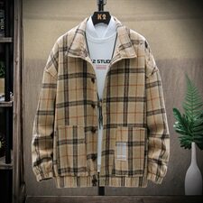 男士外套男春秋季新款机能风工装装韩版潮流夹克DS861T，男装夹克，电商A102