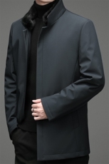棉衣男中年商务休闲立领棉服外套爸爸装冬季加厚保暖男装商上衣，男装棉衣，电商B212（原钱塘6029）