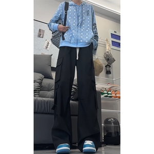 A2283TP45-秋季新款2025美式休闲工装裤子男宽松百搭直筒裤图片