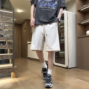 GENIOLAMODE冰丝速干美式运动工装短裤子男士夏季薄款宽松休闲裤图片