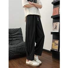 2025夏季新款潮牌百搭直筒阔腿裤休闲小脚九分裤男2533-P40控59，男装休闲裤，电商C305A