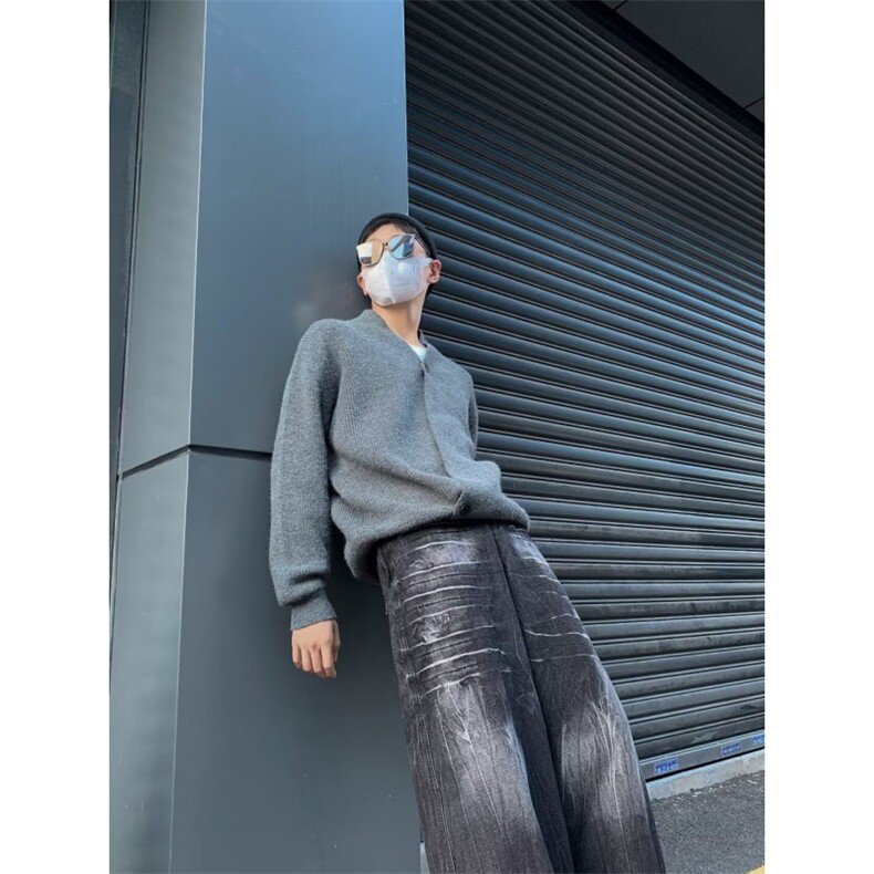 针织衫道袍毛衣秋季情侣开衫XMY86P68,男装针织衫/毛衣,星座1116-2