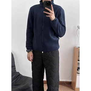 高品 秋冬情侣双层复合加绒加厚摇粒绒立领夹克外套男女A1066-P56图片