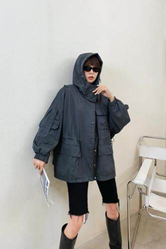风衣外套，女装风衣，MZ 原创