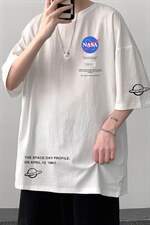 YT26243-P30亚短袖t恤男大码五分袖男宽松七分袖港风模特，男装T恤，电商A040