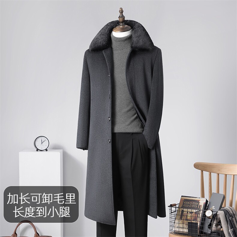 2023年新款男士毛呢上衣P285，男装毛呢大衣，电商D223-1