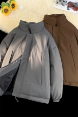 男士宽松防风防水加厚棉袄面包服DSA157B-M8808-P75，鞋类箱包手腕包，电商A157B