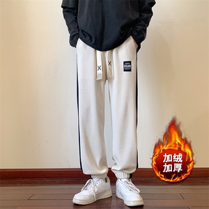 抖音品质440G雪尼尔欧棉绒休闲裤 K810*P39加绒45控68图片