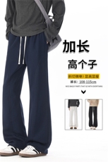 高个子斜切微喇卫裤男春秋季货号KZ088加长，男装休闲裤，电商B312