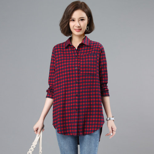 2021秋季时尚简约大方气质优雅收腰显瘦休闲修身百搭潮流衬衫，女装衬衫，奕阳依阁