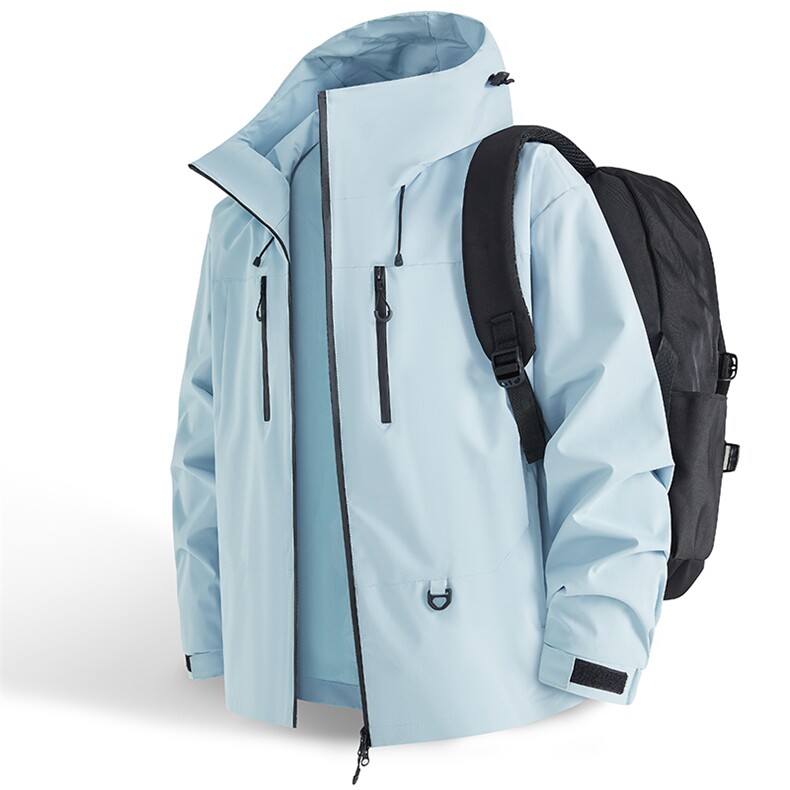 冲锋衣2025新款春秋季户外防风防水登山服外套女A436-25008-P50,男装夹克,电商A436