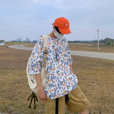 男圆领T恤宽松短袖T606P25，男装T恤，星座1116-2