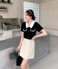 夏季小香针织上衣，其它，米朵拉