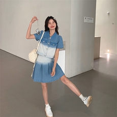 档口现货2025女装新款夏装休闲连衣裙套装8927-p135-k188，女装连衣裙，2C266
