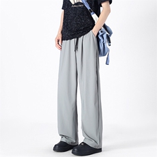 YK302-P45-高品质高弹力冰皮垂感冰凉休闲裤面料：锦纶78氨纶22，男装休闲裤，电商A429