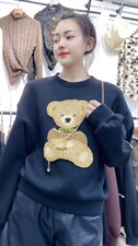 新款空气小熊卫衣，女装卫衣/绒衫，帝瀛 DY
