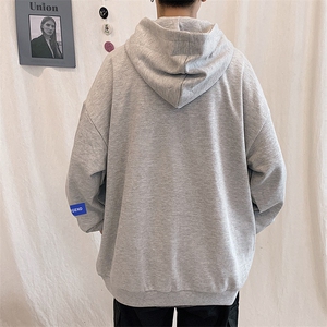 KS21062-P38 加绒-P43 连帽开衫卫衣男运动外套大码班服图片