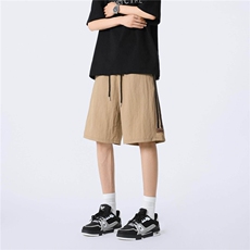 休闲短裤，抖音得物现货，可送样，A061-MK22101-特P25-模特图，男装牛仔裤，电商A061
