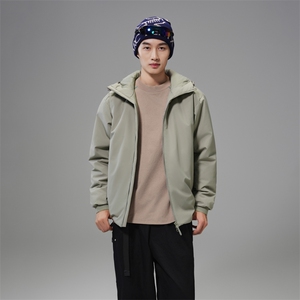 得物潮流高品质冬季连帽加绒加厚棉衣撞色棉服外套MY5568-P95图片