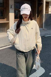 （现货）短款外套女2025早春新款多巴胺穿搭少女上衣图片