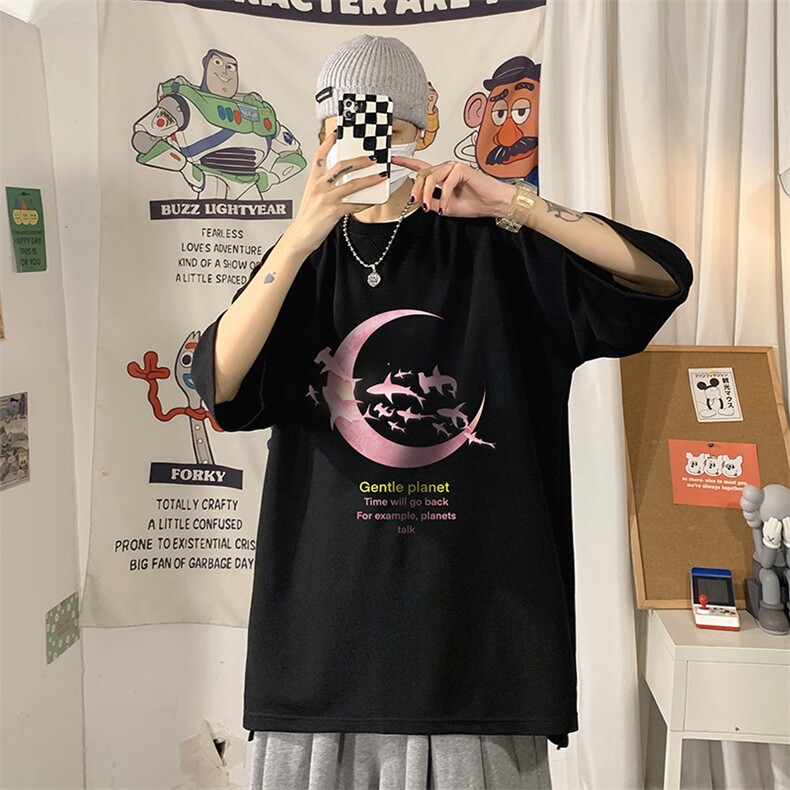 Q11209-P30春夏季七分袖t恤男大码五分袖男短袖中袖,男装T恤,电商A040