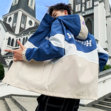 2023新款秋冬季夹克男士韩版工装外套男潮流秋装衣服JK184-P60，男装夹克，星座1206（原A206）