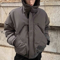 美式高街复古保暖外套休闲宽松冬季百搭痞帅棉服男女同款，男装棉衣，星座506A