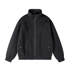 新款硬汉风户外夹克男立领纯色上衣冲锋衣外套A157B-JK7866-P70，男装夹克，电商A157B