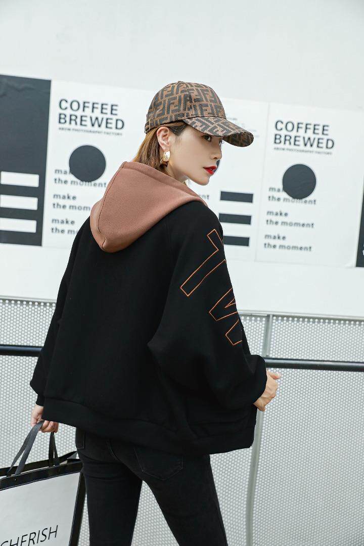 针织复合休闲外套，其它，他她迷