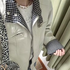 美式高街cleanfit短款古着牛仔外套男街头vibe哈灵顿工装夹克上衣，男装工装外套，星座1210-1