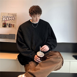 立体菱形花纹面料卫衣男成分：聚酯纤维95%氨纶5%WY77052P38控58图片