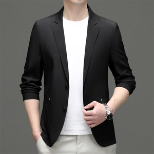 SQY2367春季新款西装男西服简约外套西服商务休闲小西装单西P140图片