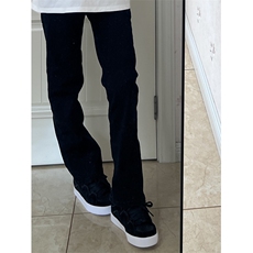 【有货】牛仔裤男美式cleanfit微喇裤子高街N083LL-特P32，男装牛仔裤，星座1007（原301D）