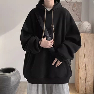 JEM20重磅薄款连帽卫衣男帽衫潮牌美式休闲宽松学生上衣服薄外套图片
