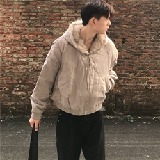 现货美式复古解构裁片设计加绒外套男女宽松休闲座山雕夹克潮，男装夹克，星座218-1（原230）