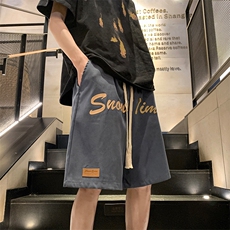 8XL-M特大码夏季新款发泡短裤休闲裤宽松潮流五分裤DK1514P35，男装休闲裤，电商D206-1