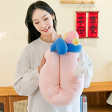 云酷毛绒玩具 小丑长条抱枕（有版权）