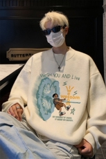 高质量！秋冬季半高领毛衣男加绒加厚线衣男针织衫男MY242-特p38，男装针织衫/毛衣，电商B367