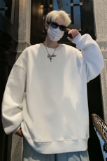 ！圆领卫衣男装港风长袖T恤男外套男WY255-特P23，男装T恤，电商B367