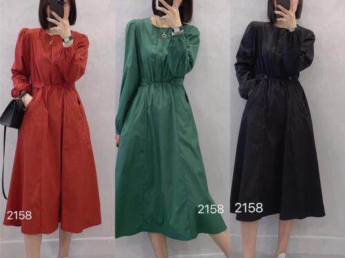 显瘦连衣裙，女装连衣裙，E-77