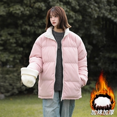 情侣面包服潮牌棉服男女加厚冬季外套轻薄防寒服棉袄M0812-P75，男装棉衣，星座308B-2
