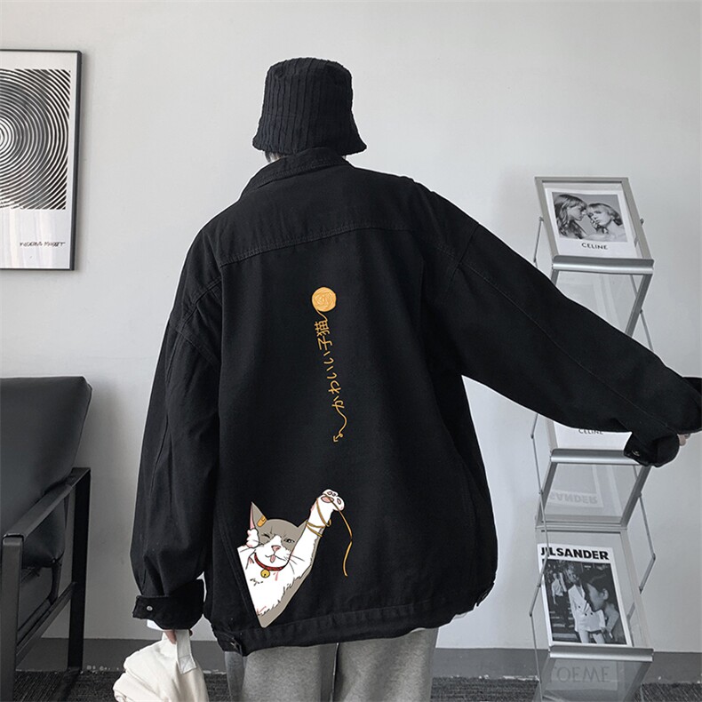 牛仔夹克男大码牛仔外套男茄克NJ77013-P60,男装夹克,电商A040