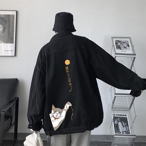 牛仔夹克男大码牛仔外套男茄克 NJ77013-P60图片