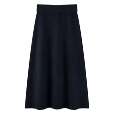 2025年秋季时尚百搭通勤简约休闲丝绒A版裙，女装半身裙，英皇羊绒