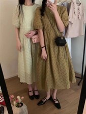 韩系连衣裙，女装连衣裙，1+9