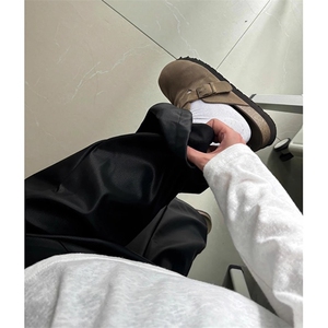 女风 凯美拉PU皮裤阔腿休闲裤ZK0276-P48图片